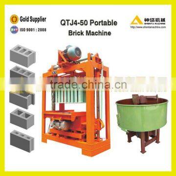 QTJ4-50 Light Weight High Efficiency Block Machine Making