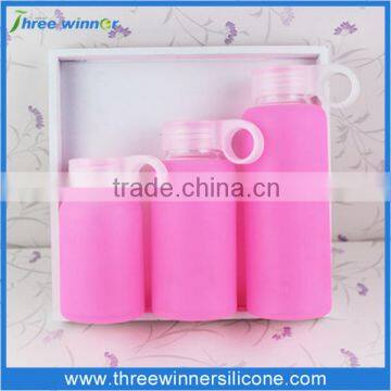 Cheap wholesale collapsible silicone water bottle