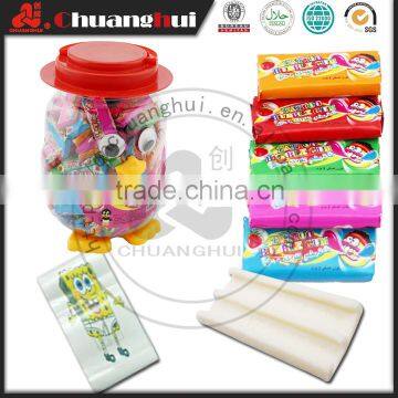 Made in China Good Taste 3g Penguin Jar Tattoo Bubble Gum