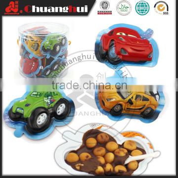 12g Car Model Milk Chocolate with Biscuit / Car Chocoate Cup