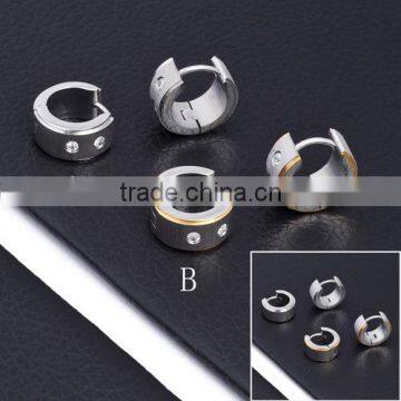 Fashion Stainless Steel Diamond Earrings