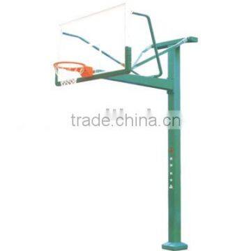 Fixed basketball goal