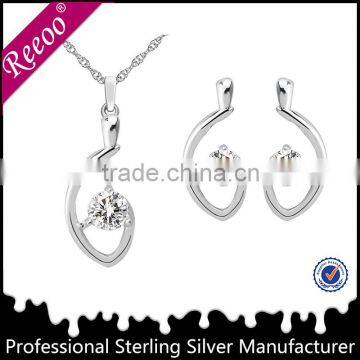 Cat Eye Pendant Necklace, Silver Key Pendant Cheap Sell photo-2