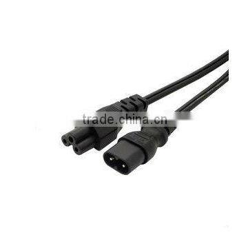 IEC 320 C5 to C8 adapter, IEC C8 to C5 power cable