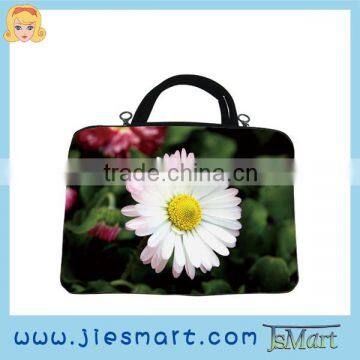 JIESMART Laptop sleeve flower printing computer bag