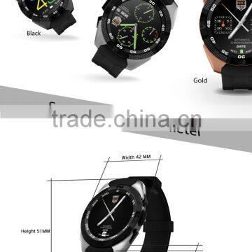 NO.1 G5 Smart Watch MTK2502 Heart Rate Monitor Fitness Tracker Call SMS Reminder Remote Camera for Android IOS photo-2