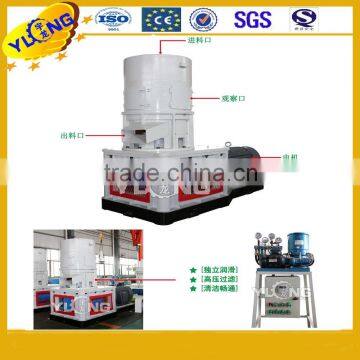 Flat Die Biomass Pellet Machine 55KW Taper Shape Pellet Mill Die And Roller