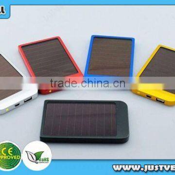 Colorful Design High Capacity Power Bank 10400mah, Solar Power Mobile Charger for Smartphones