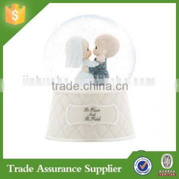 Custom wedding favors snow globe kit wholesale