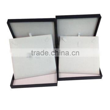 High quality jewellry box for necklace and earrings / jewelry box making supplies in China