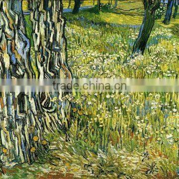 Van Gogh painting Tree Trunks in the Grass wall pictures for friends