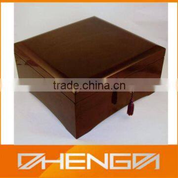 High Quality Custom Made Wooden Gift Boxes for Wine Glasses in China (ZDH-G09)