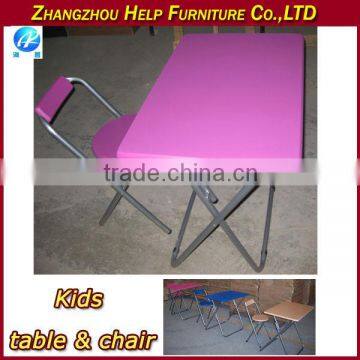 Kids school table and chair