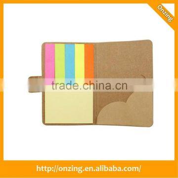 Kraft paper cover sticky note flag