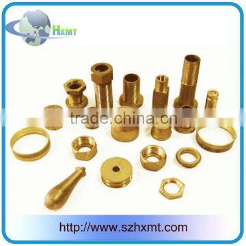 Precision Brass CNC Machine Parts Customized brass central machinery parts