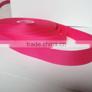 Factory supply 1" solid color grosgrain ribbon for gift package