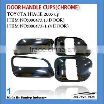 #000473 toyota hiace door handle cups chrome outer handle cup for hiace