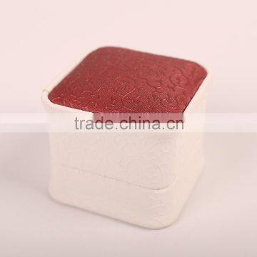 Red color ring box with Chinese style