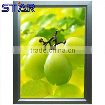 Advertising Aluminum Snap Frame LED Backlit Light Box Indoor Signs