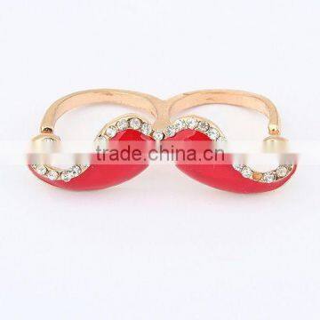 Fashion Rings Jewelry Women Moustache Ring photo-3