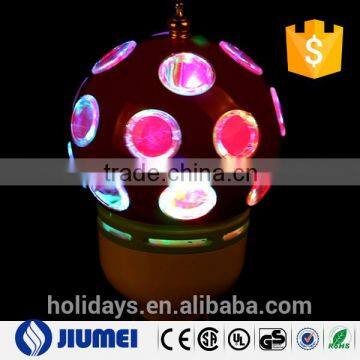 E27 RGB Color Crystal Auto Sound Activated Magic Ball LED Disco Light For Party