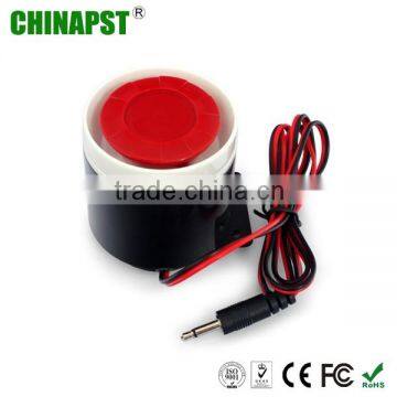 Hot sale electric Wired Mini Red Color Wired Siren alarm PST-MS101