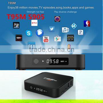 Newest Smart TV Kodi OTA Update Smart 2016 T95m S905 2G 8g Quad core Android 5.1 TV box