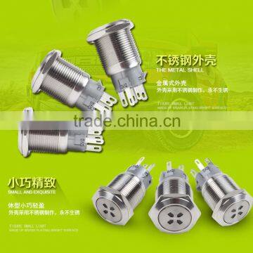 New Design 19mm LED Push Button Switch Made In China