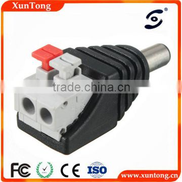 5.5mm x 2.1mm Male DC Power Plug to Screw Terminal DC Adapter