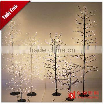 Most grateful christmas day decoration warm white light led twig tree