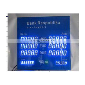 High Brightness 2016 Hot Currency Rate Board photo-3