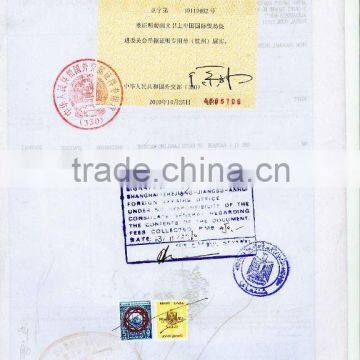 handan Import/Export customs electronics and certificate of origin