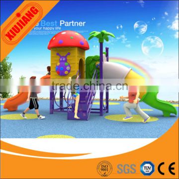 Kids outdoor theme play park, outdoor playground equipment