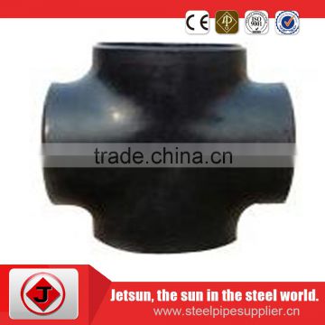 a234 sch40 carbon steel pipe cross connector