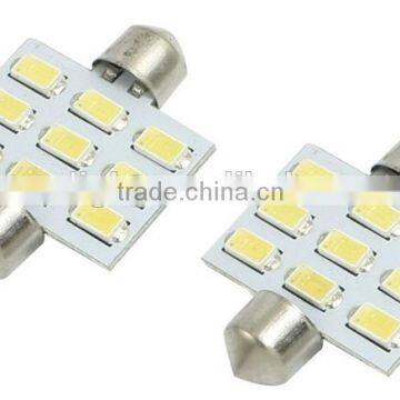 RV LED Light interior lamp DC 12V 5630 9 SMD White Dome Festoon Car LED Light Bulb Lamp