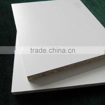 16mm high gloss white Particle board for furniture