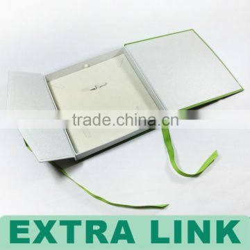 Luxury Foam Inserts Handmade Custom Cardboard Paper Jewelry Box