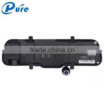 Full HD 1080P Car DVR Recorder 5 inch Display Screen Dual Camera Car DVR 140 Degree Wide Angle Lens Car Black Box