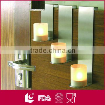 Hot selling 3pcs over door metal wholesale candle holder