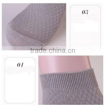 Bamboo Fiber Solid Short Socks Casual Bamboo Fiber Socks Men Socks photo-4