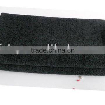 Super absorbent Black salon towels(microfiber salon towels)