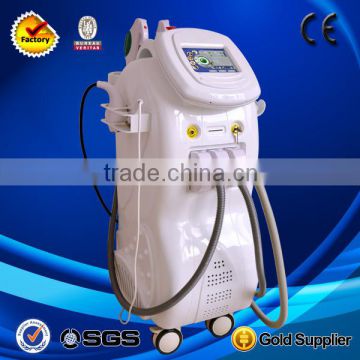 Chest Hair Removal 5 In 1 E-light Ipl Rf Nd Yag Laser Multifunction Machine Skin Lifting