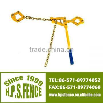 (China manufacturer) High tensile electric fencing wire grip chain with 1.2m galvanised chain