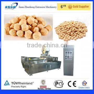 Automatic soya protein food making machine/soyabean protein processing machine line