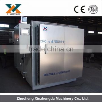 industrial Cubic mushroom steam sterilizer for production line