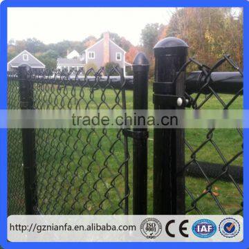 76mm PVC Coated chain link fence metal post (guangzhou factory)