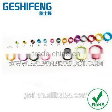 pigeon ring factory geshifeng factory aluminium pigeon ring with CE certificate