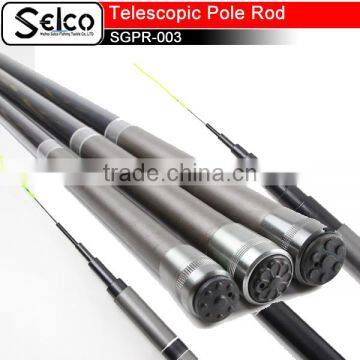 wholesale telescopic fishing chinese cheap fiber carbon hand pole no guide