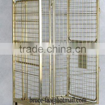 storage cage trolley/tool cart/roll pallet