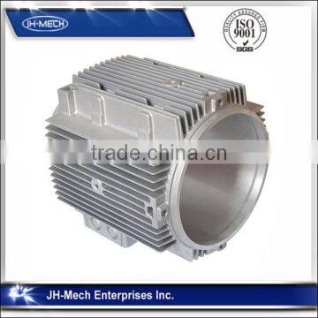 High power CNC machined led aluminum extrusion heat sink